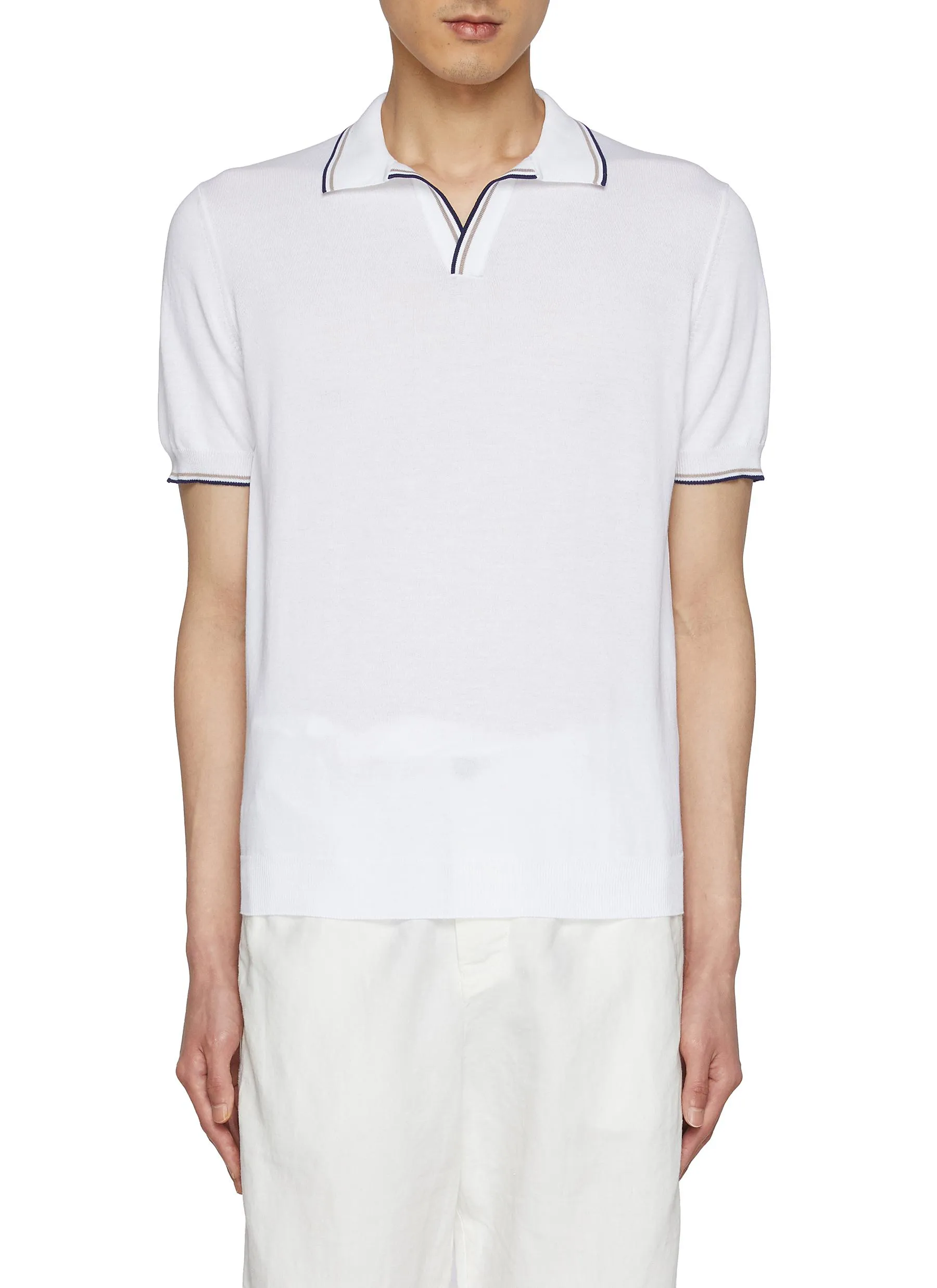 -----------EQUIL  ---- ------------ ----Cotton Tennis Polo Shirt --