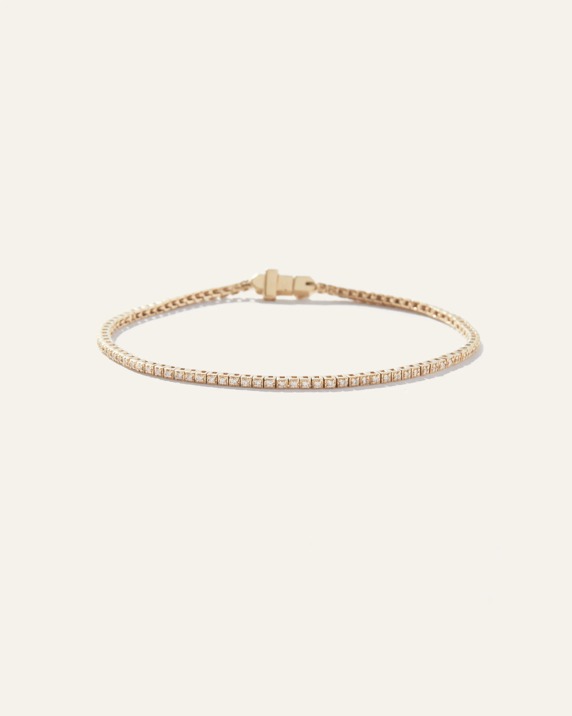 14K Gold Diamond Tennis Bracelet