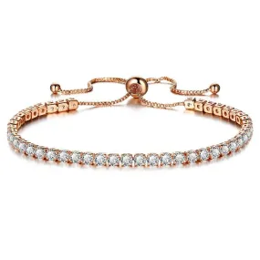 14kt gold Plated Tennis Bracelet 30pcs