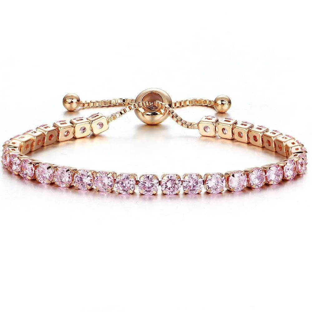 14kt gold Plated Tennis Bracelet 30pcs