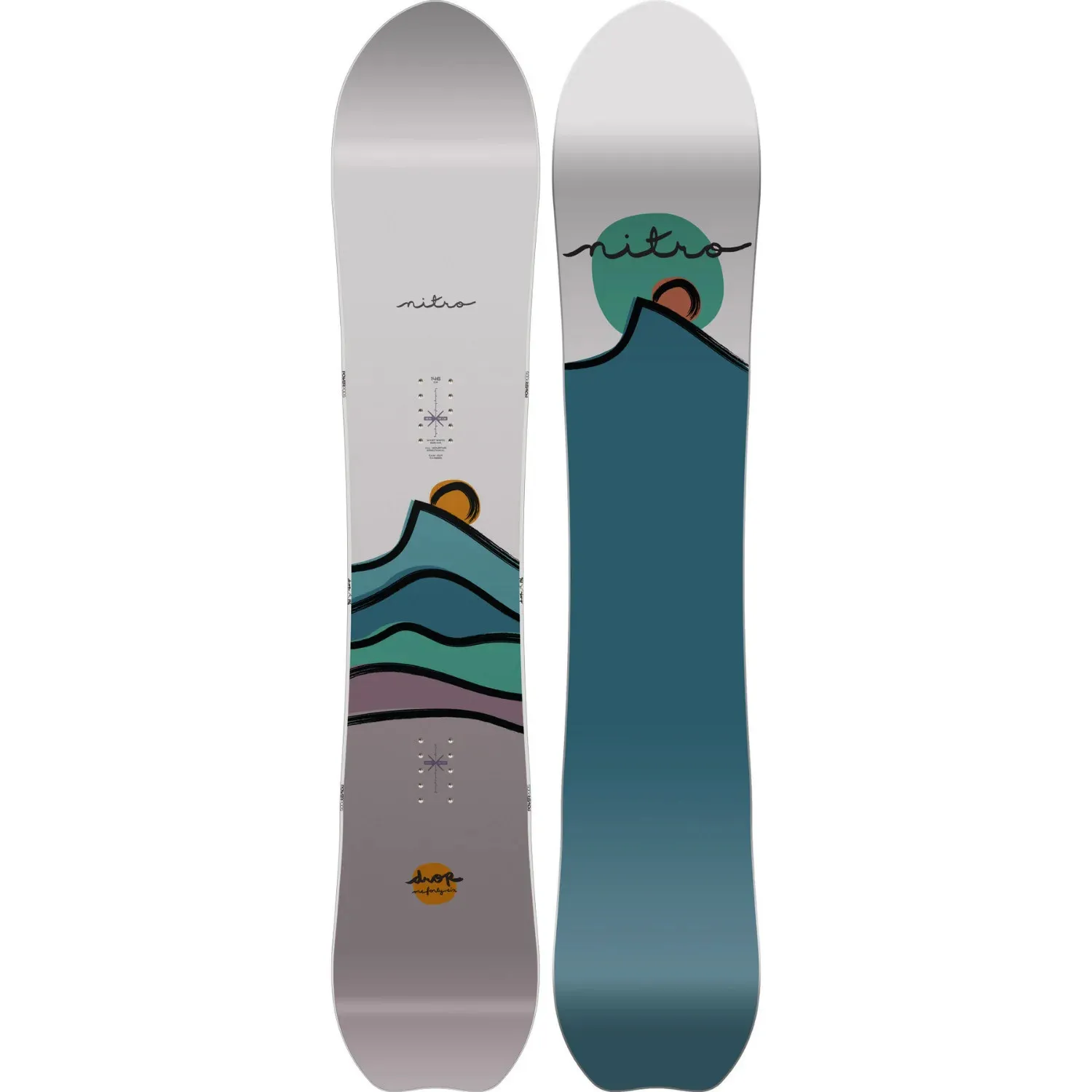 2023 Nitro Women's Drop Snowboard Deck -