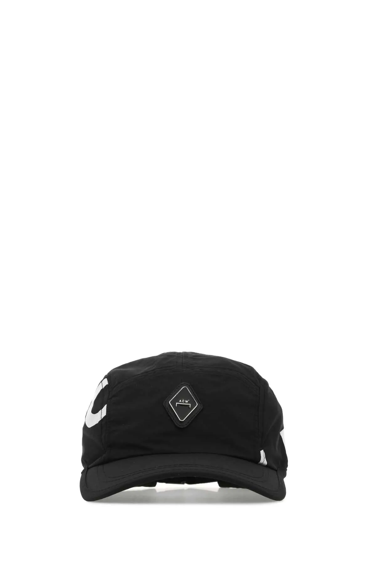 A Cold Wall Black Nylon Baseball Cap