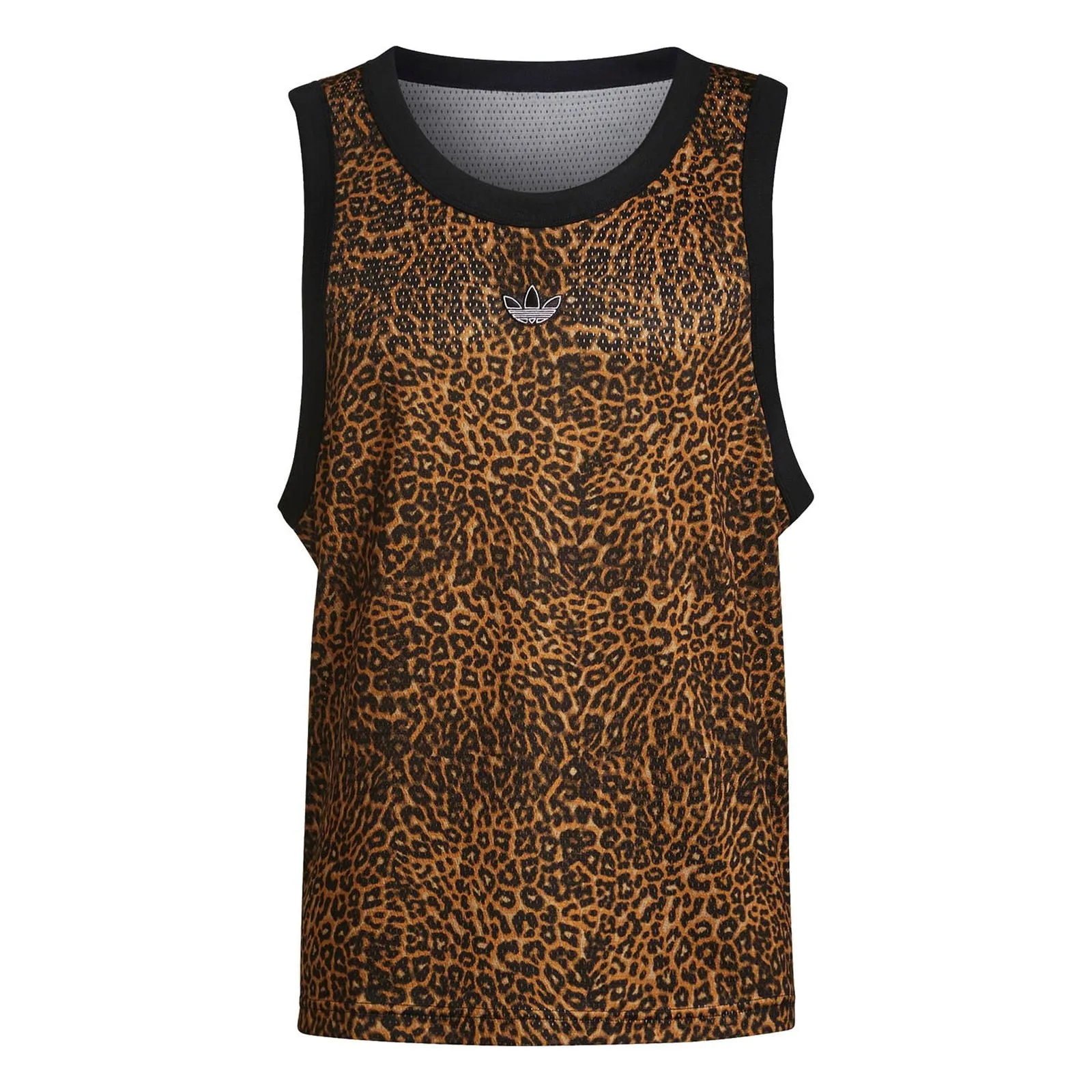 adidas Originals SPRT Allover Print Animal BB Vest - Beige Tone