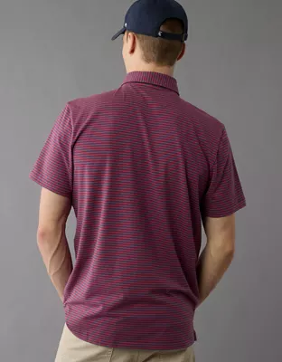 AE Striped Polo Shirt-