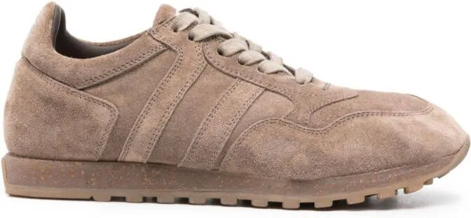 Alberto Fasciani low-top leather sneakers Neutrals