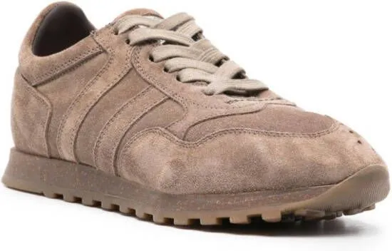 Alberto Fasciani low-top leather sneakers Neutrals