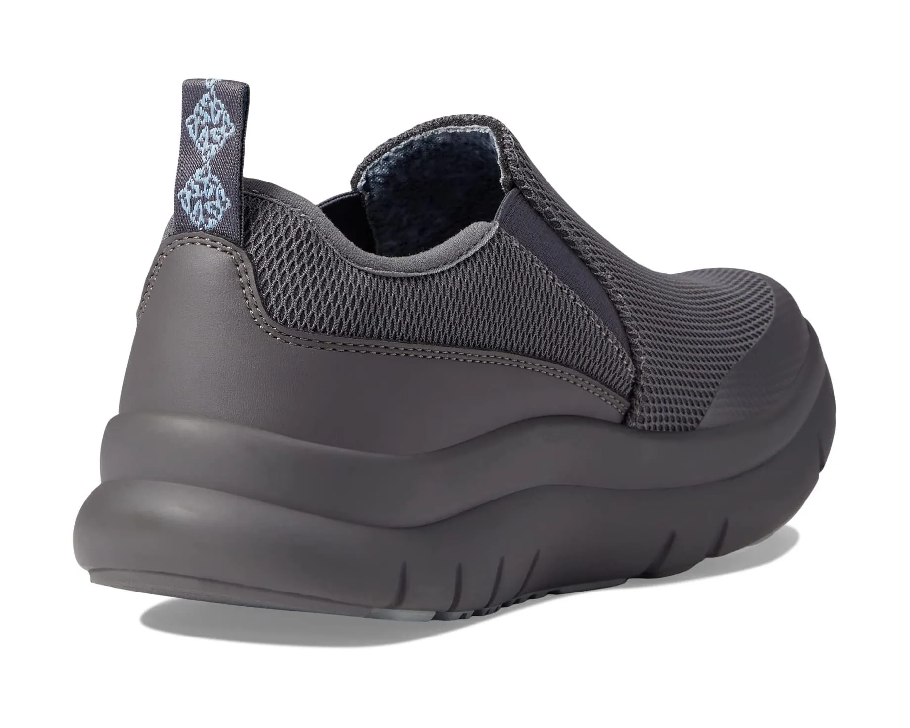 Alegria Shift Lead Mesh Slip On Rocker Tennis Shoe- Graphite