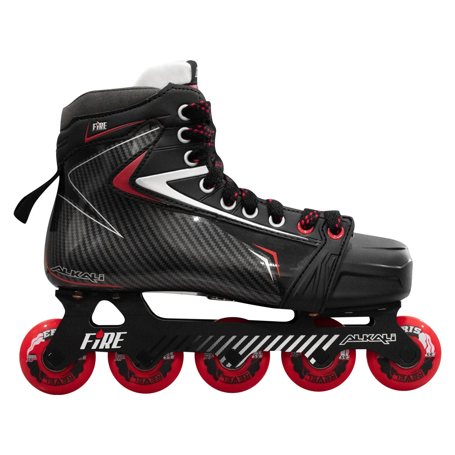 Alkali Fire 1 Junior Roller Hockey Goalie Skates