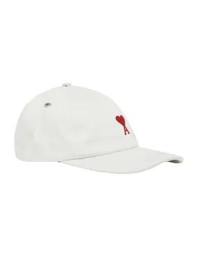 Ami Cap Baseball Logo White