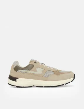 Amiel S-Strike Trainers Suede Mix - Sand