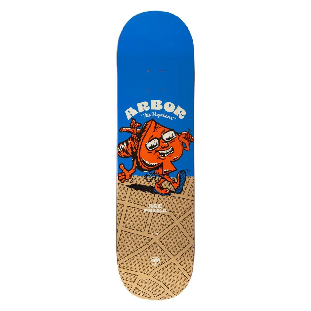 Arbor Skateboard Deck Ace Pelka 8.375 Vagabond Multi Colour 8.375