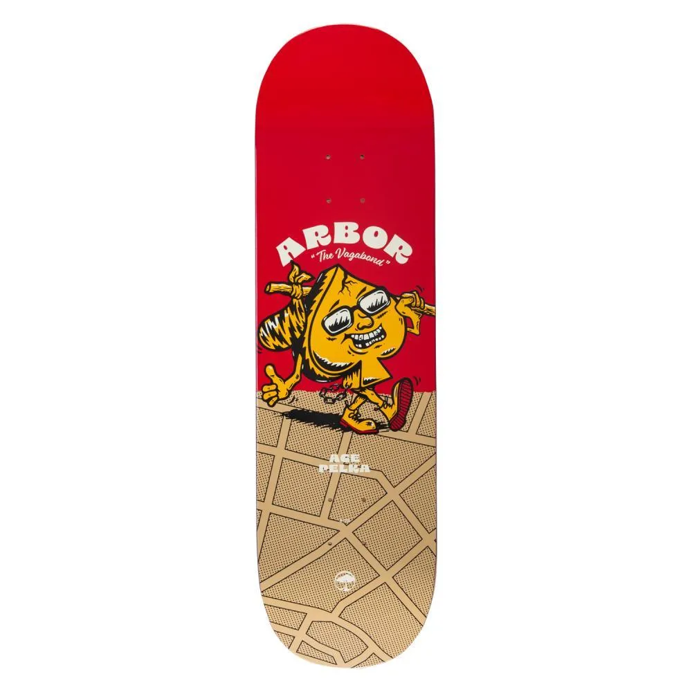 Arbor Skateboard Deck Ace Pelka 8.75 Vagabond Multi Colour 8.75