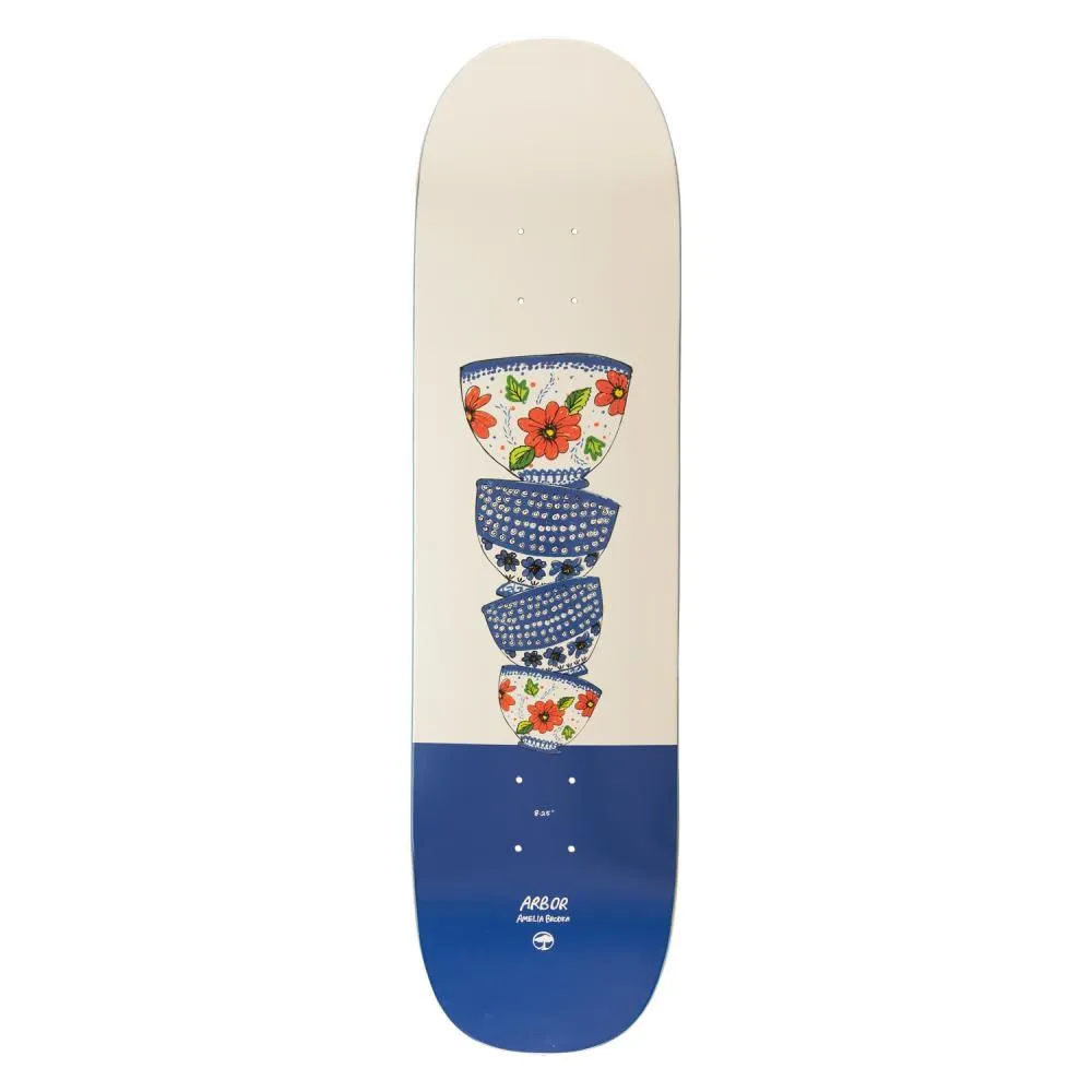 Arbor Skateboard Deck Amelia 8.25 Ceramika Multi Colour 8.25