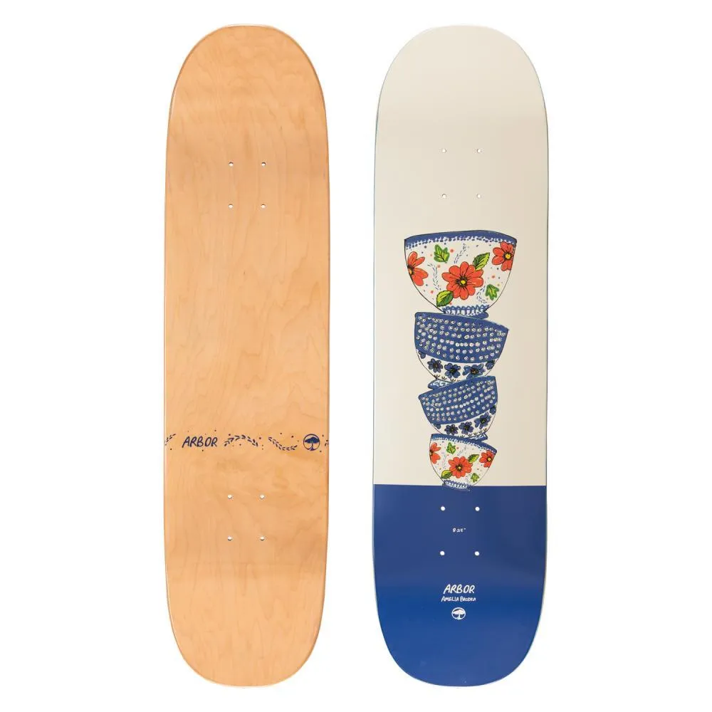 Arbor Skateboard Deck Amelia 8.25 Ceramika Multi Colour 8.25