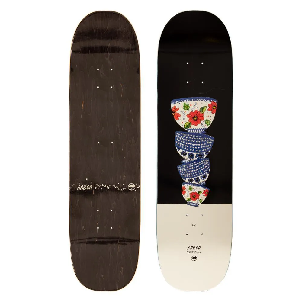 Arbor Skateboard Deck Amelia 8.5 Ceramika Multi Colour 8.5