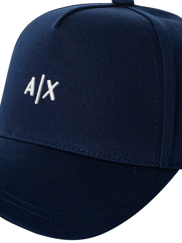 Armani Exchange Logo Baseball Cap - Navy