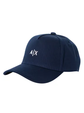 Armani Exchange Logo Baseball Cap - Navy