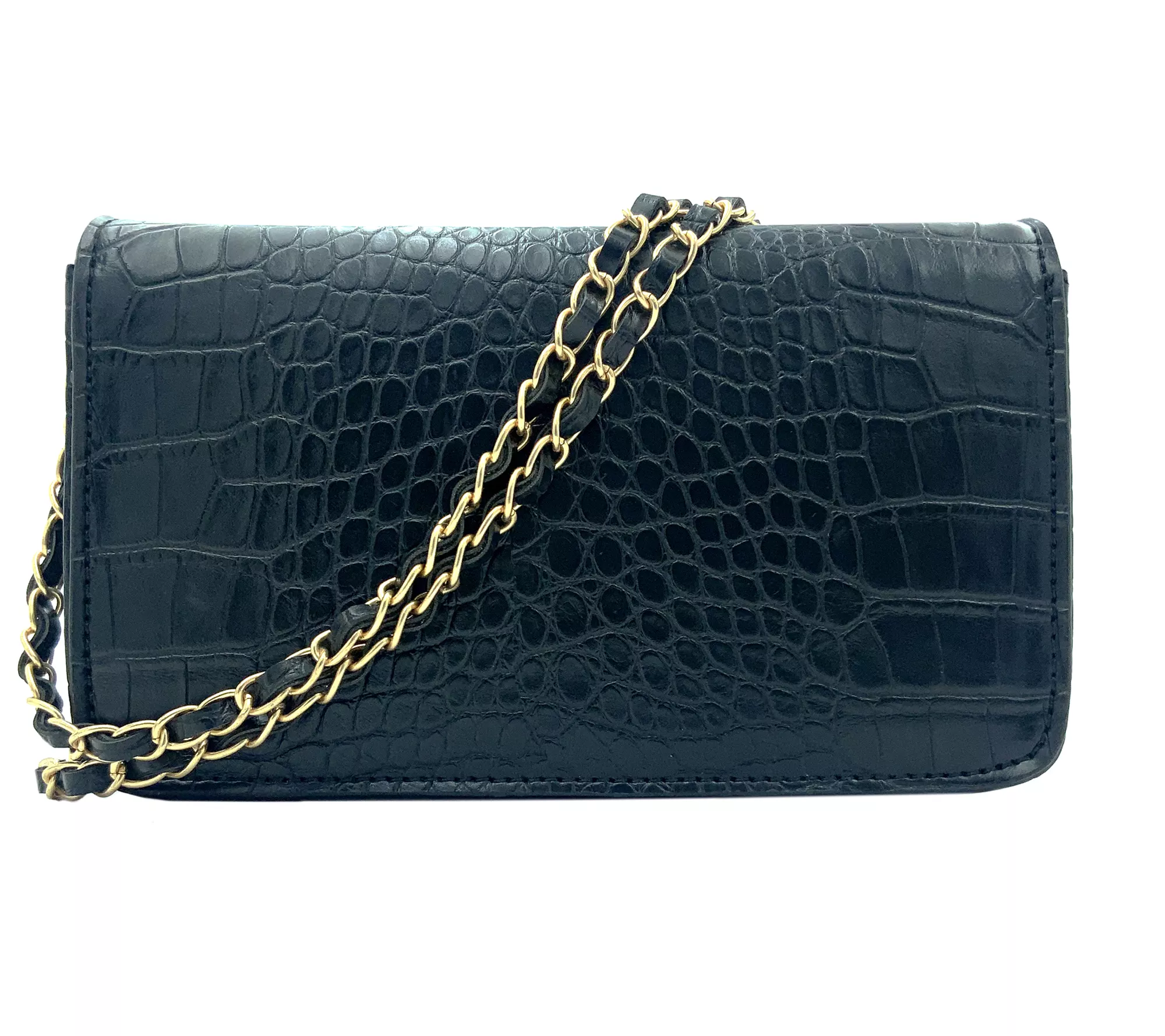 Badgley Mischka Crocodile Bag