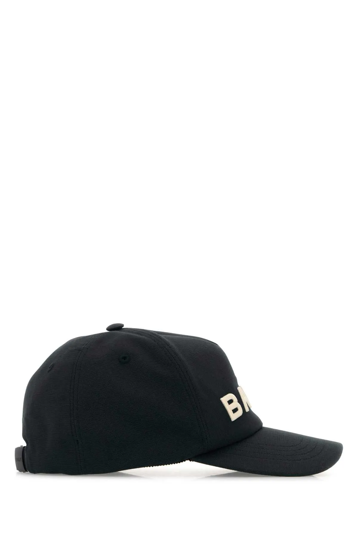 Bally Black Cotton Baseball Cap