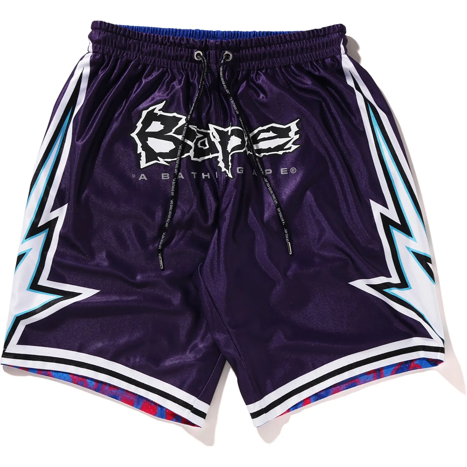 BAPE REVERSIBLE BASKETBALL SHORTS MENS