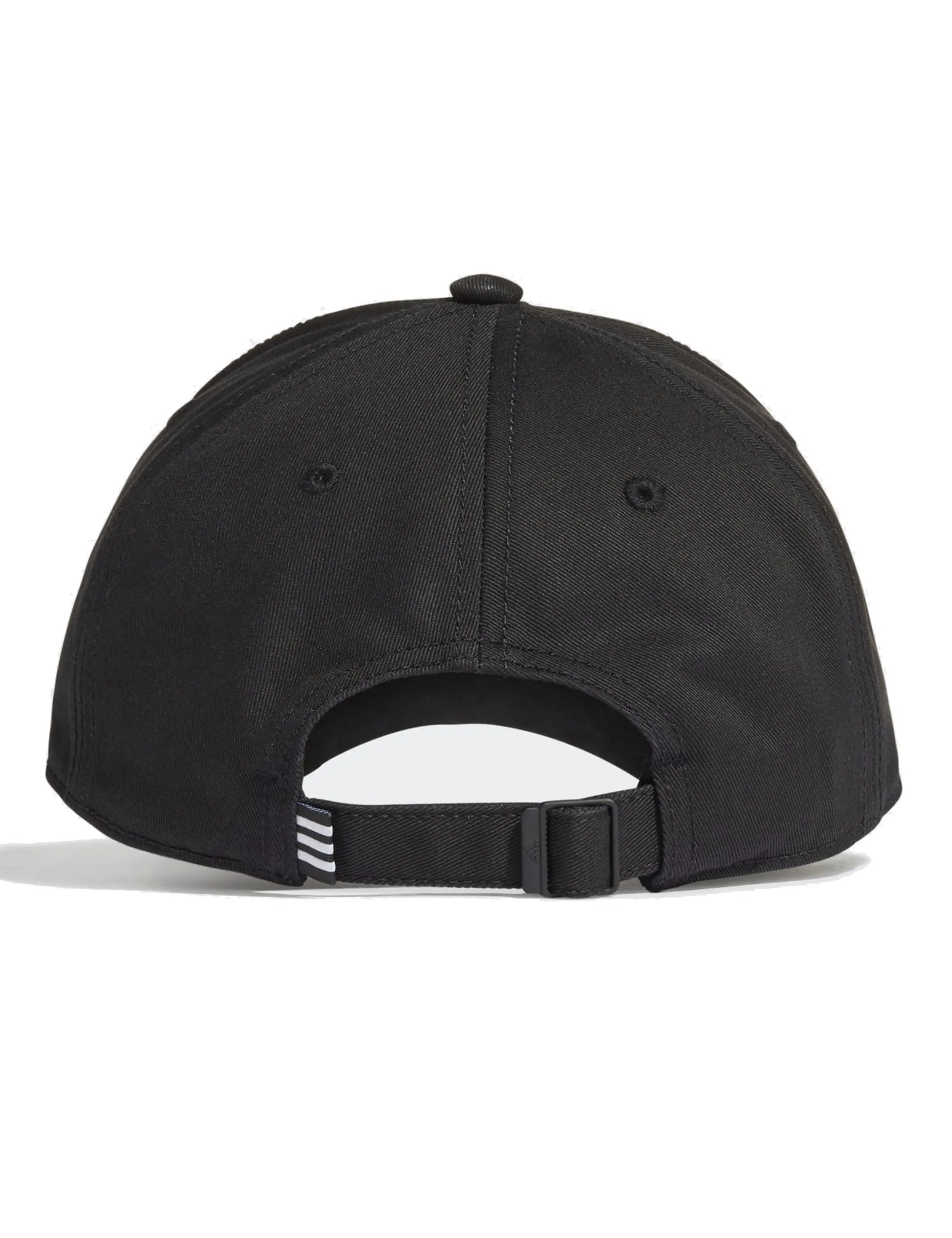 Baseball 3 Stripes Twill Cap - Black