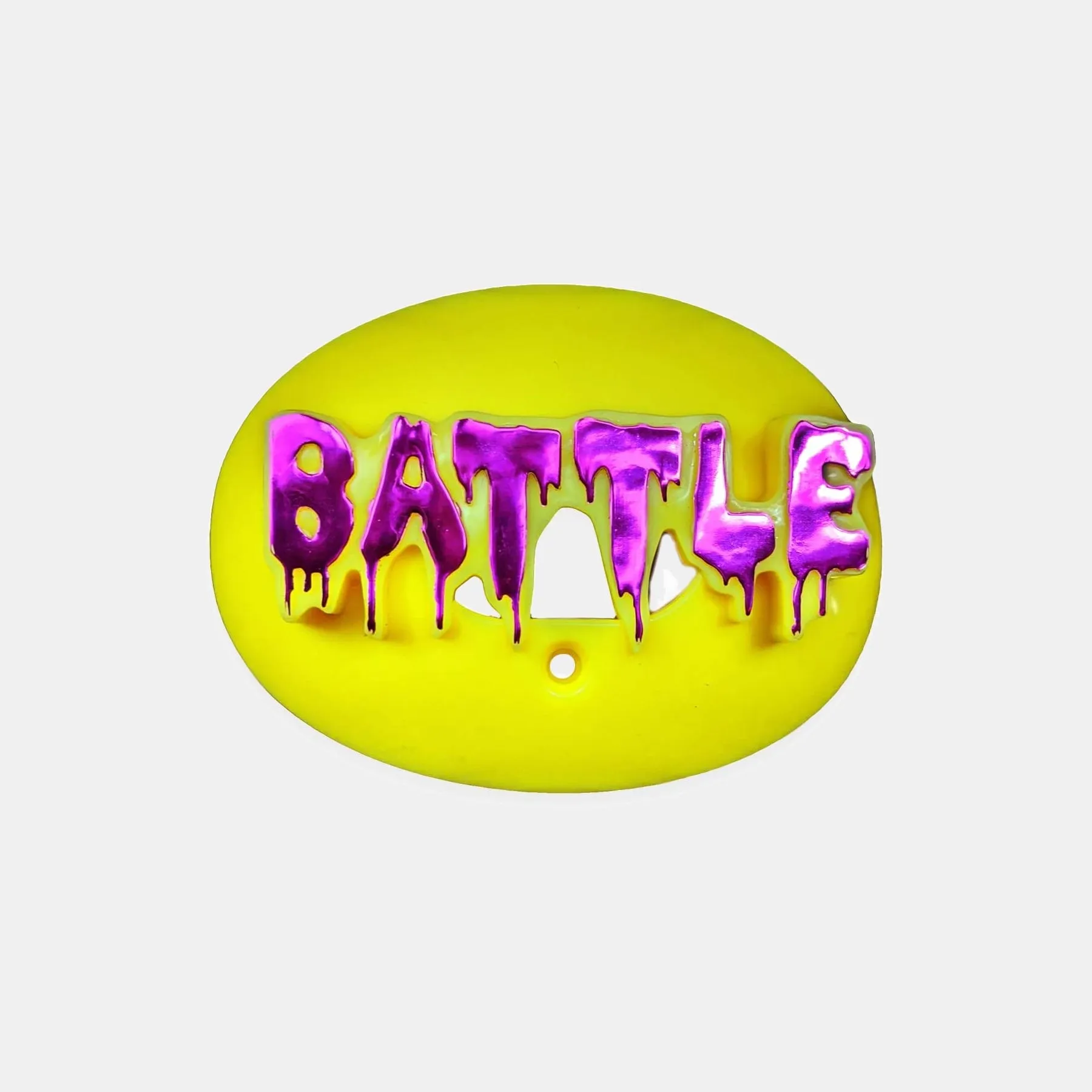 Battle Sports 3D Drip Chrome Oxygen Football Mouthguard