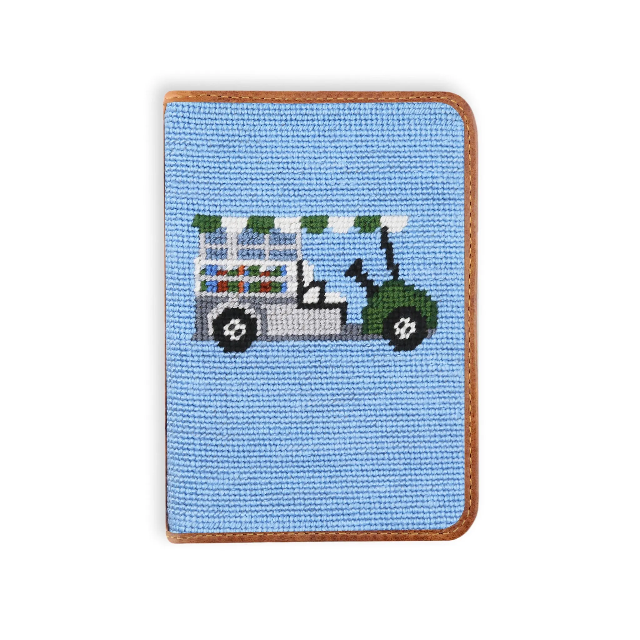 Beverage Cart Golf Scorecard Holder (Light Blue)