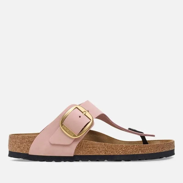 Birkenstock Women's Gizeh Big Buckle Nubuck Sandals