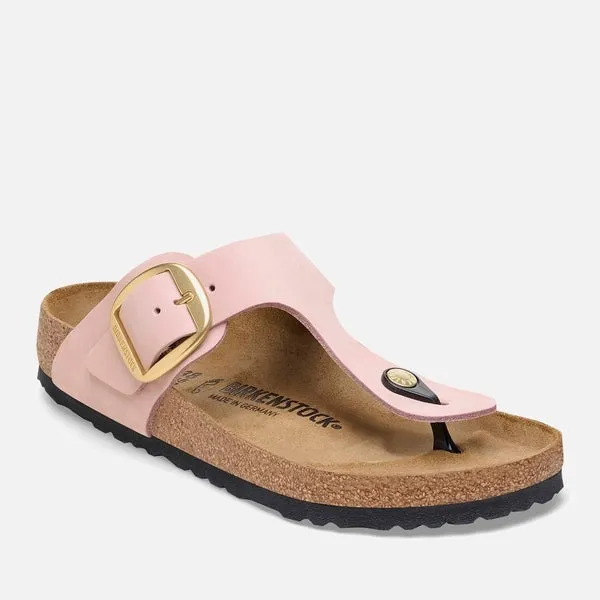 Birkenstock Women's Gizeh Big Buckle Nubuck Sandals