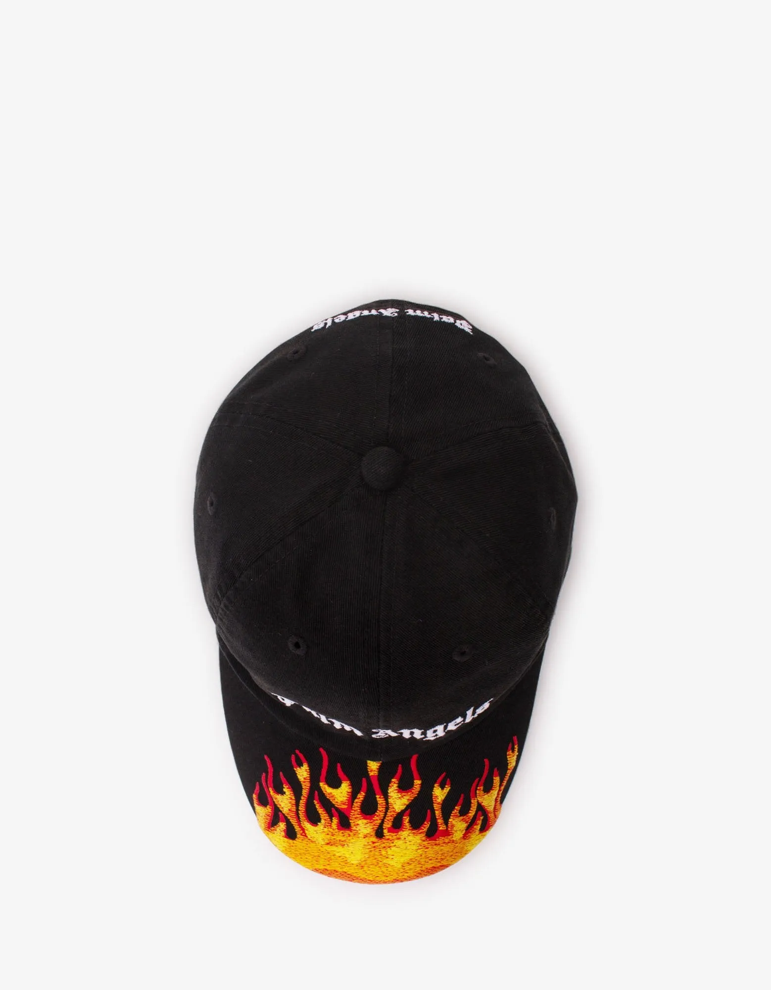 Black Flames Baseball Cap