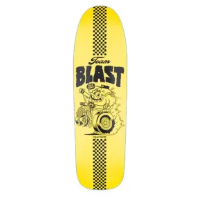 Blast Team Blast Skateboard Deck Custom Shape 9.3