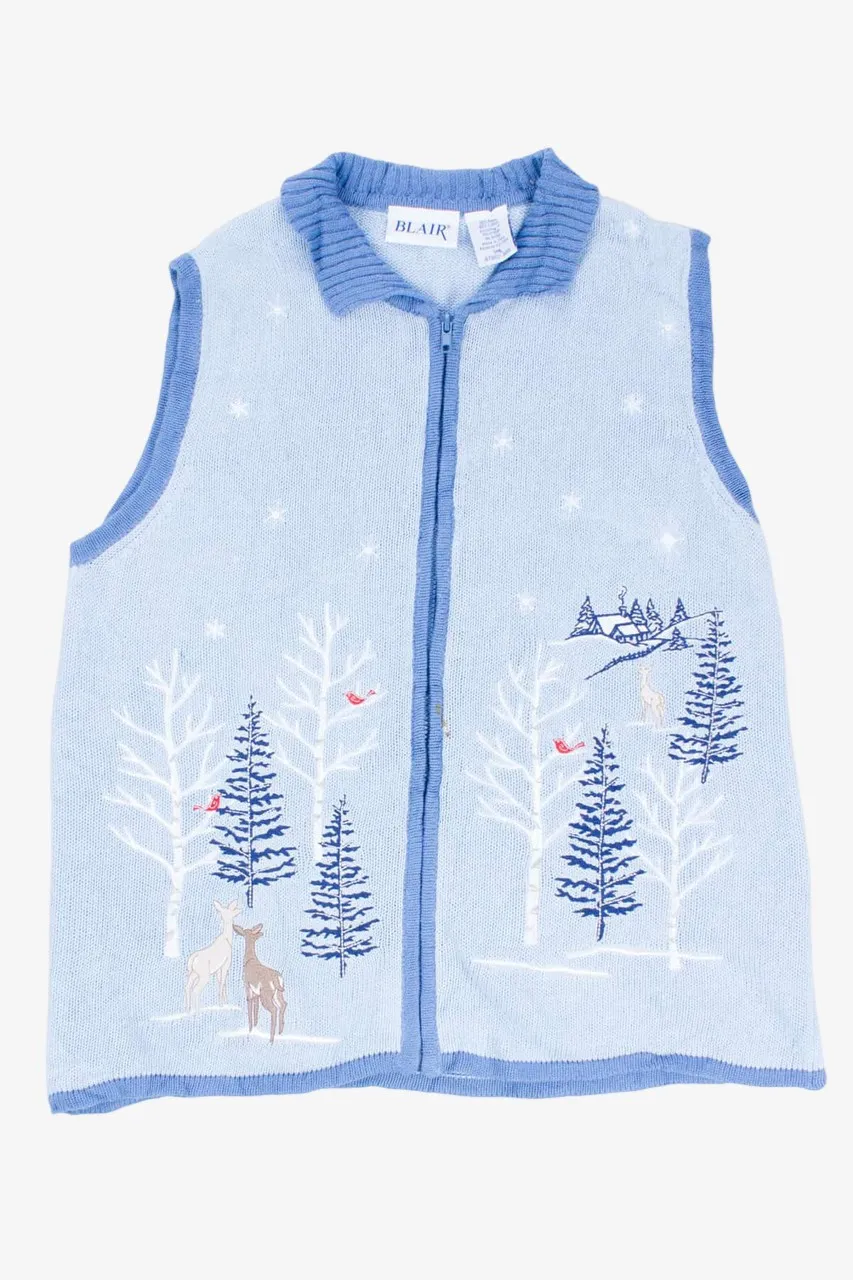 Blue Ugly Christmas Vest 54872