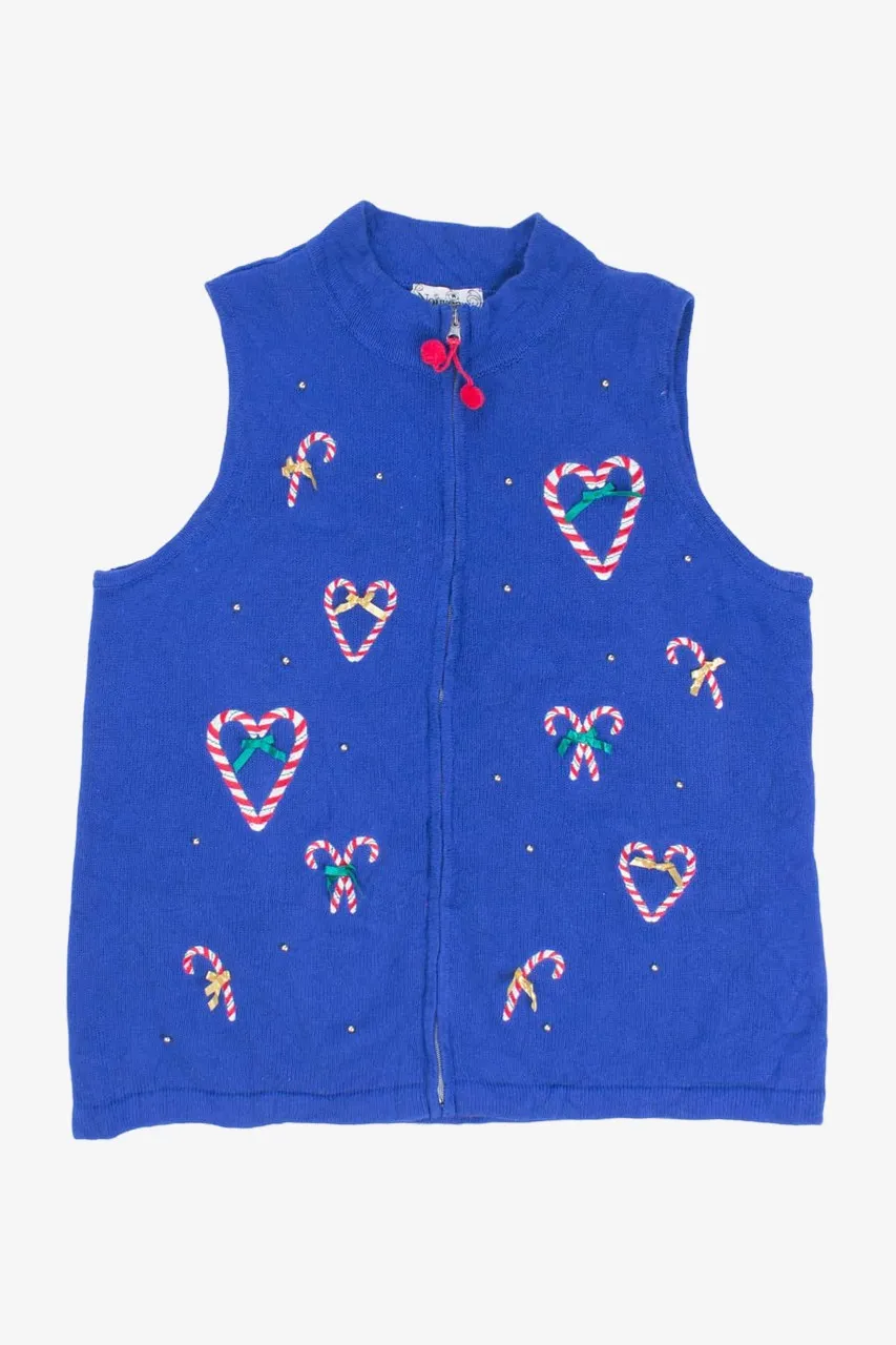 Blue Ugly Christmas Vest 55036