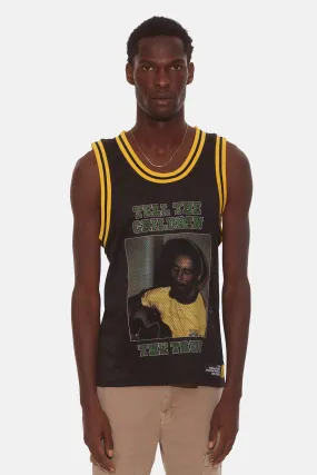 Bob Marley Mesh Basketball Jersey