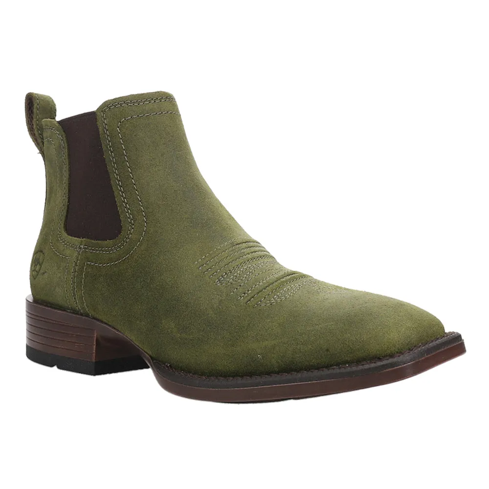 Booker Ultra Western Square Toe Chelsea Boots