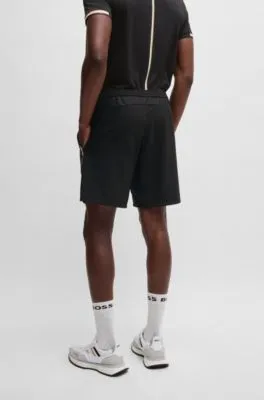 BOSS x Matteo Berrettini tennis shorts with four-way stretch