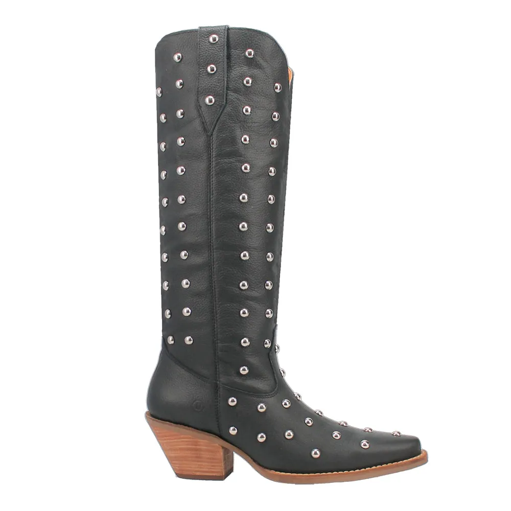 Broadway Bunny Studded Snip Toe Cowboy Boots