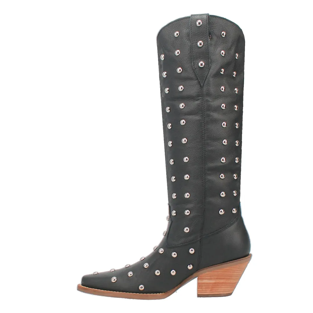 Broadway Bunny Studded Snip Toe Cowboy Boots