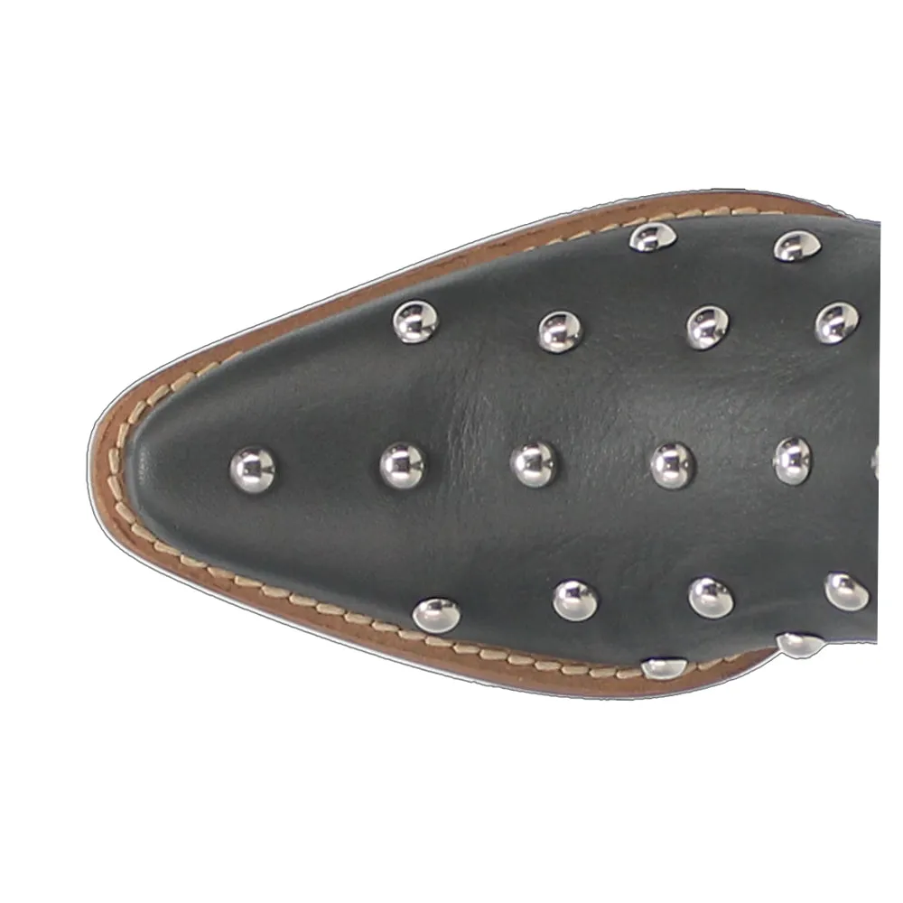 Broadway Bunny Studded Snip Toe Cowboy Boots