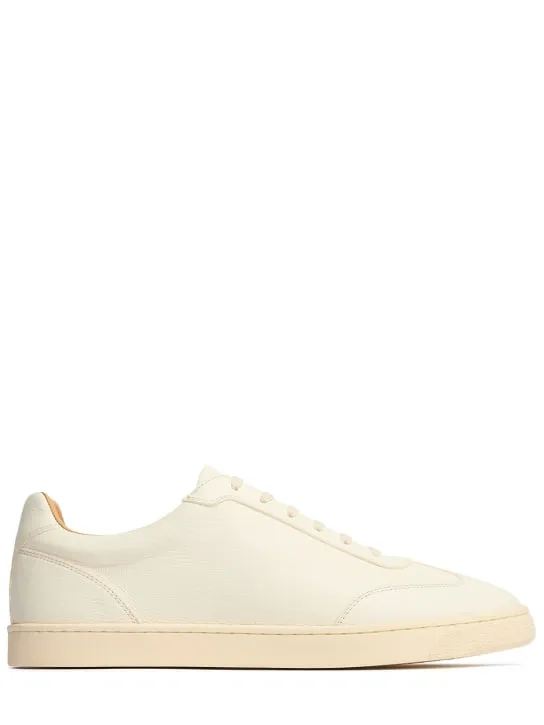 Brunello Cucinelli Smooth leather elegant sneakers