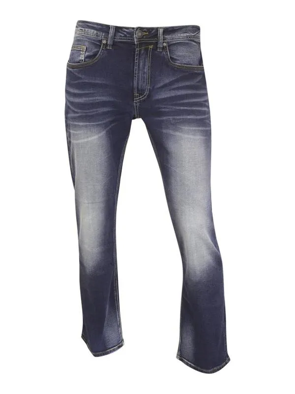 Buffalo David Bitton Men's Driven-X Jeans Relaxed Stretch Sandblasted Blue 30x30