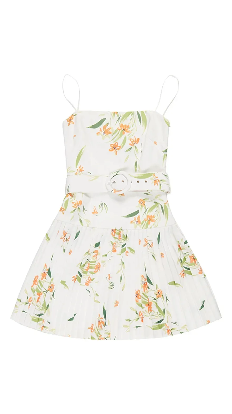 ----By Johnny   ----White Jungle Tennis Dress ---