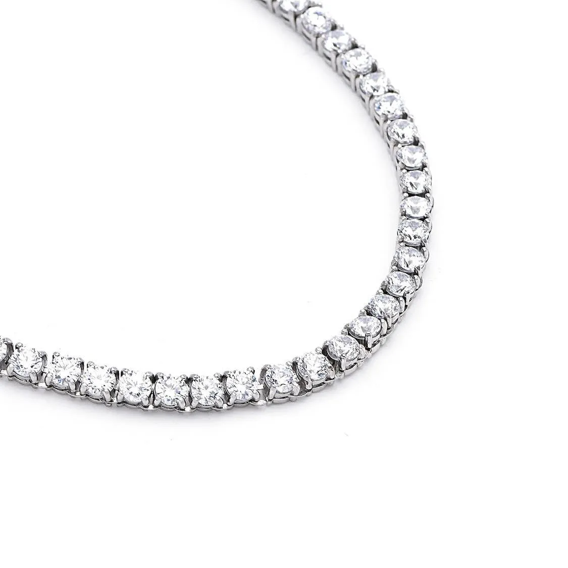 C103W B.Tiff 3mm Tennis Necklace