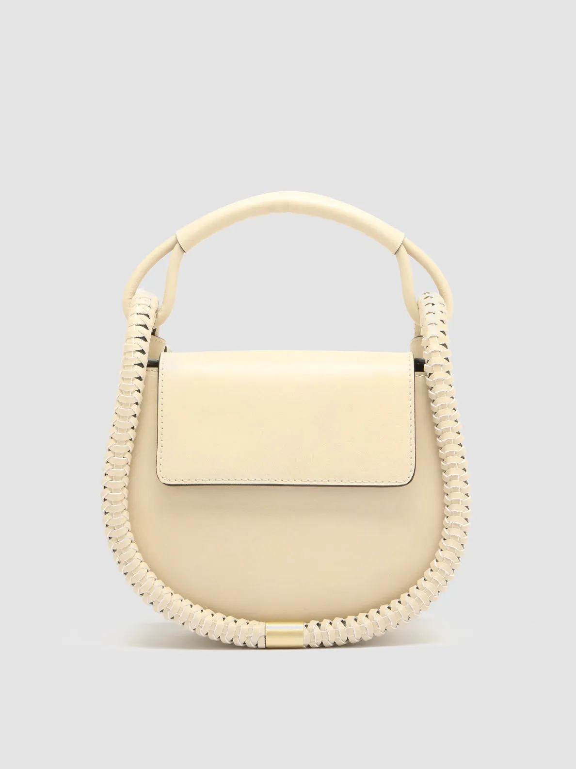 CABALA 105 - Ivory Leather Crossbody Bag