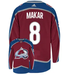 Cale Makar Colorado Avalanche Adidas Authentic Home NHL Hockey Jersey     