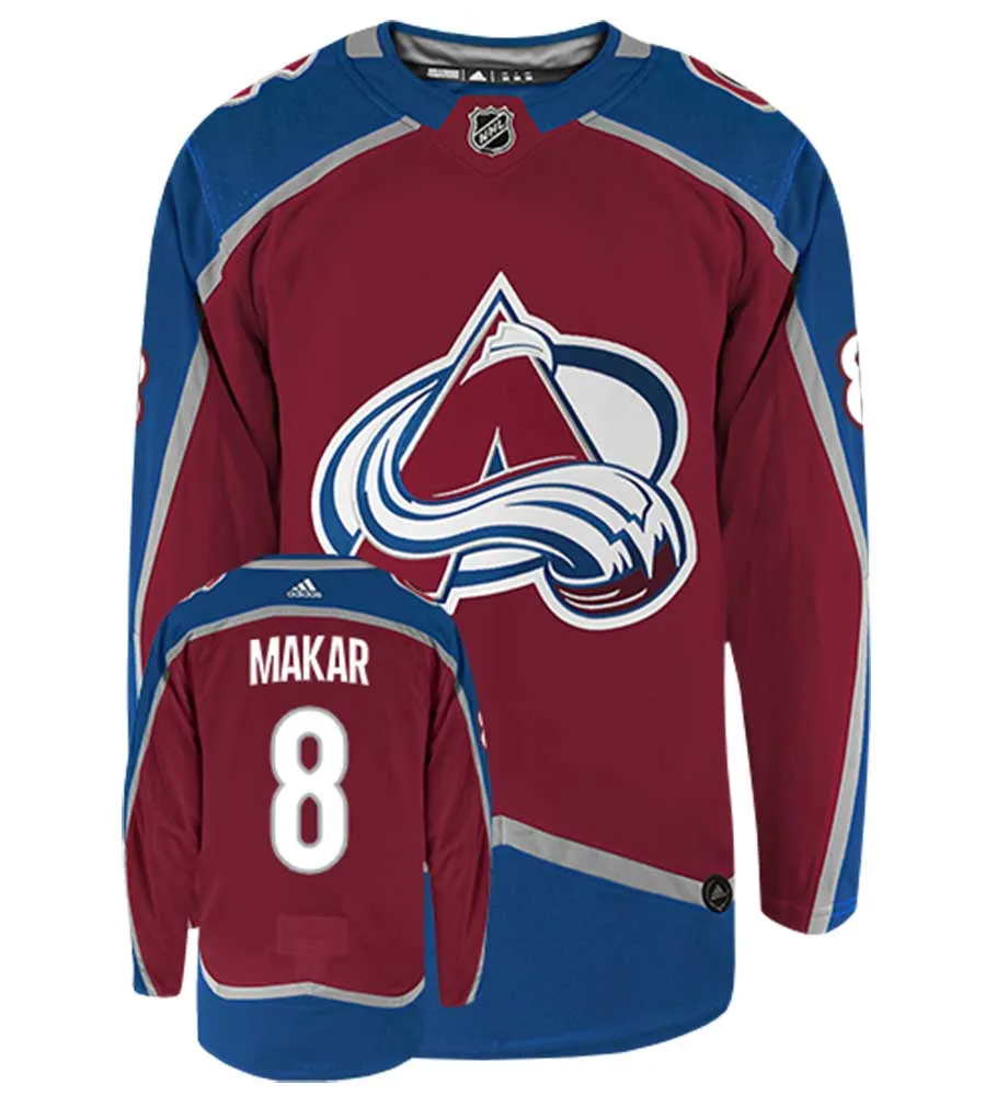 Cale Makar Colorado Avalanche Adidas Authentic Home NHL Hockey Jersey     