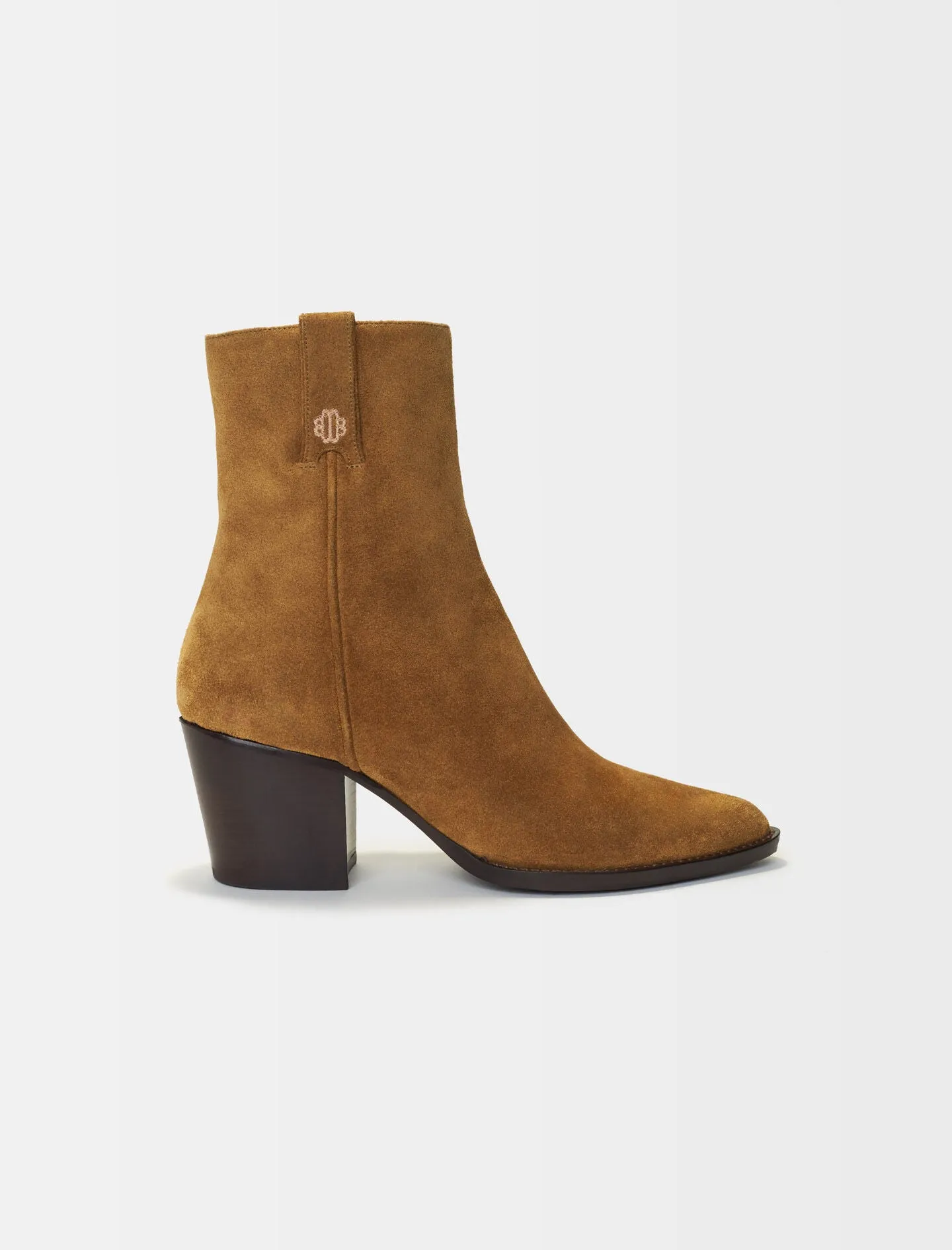 CAMEL SUEDE BOOTS