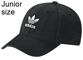 cap adidas Originals Washed Adicolor Baseball - Black/White - unisex junior