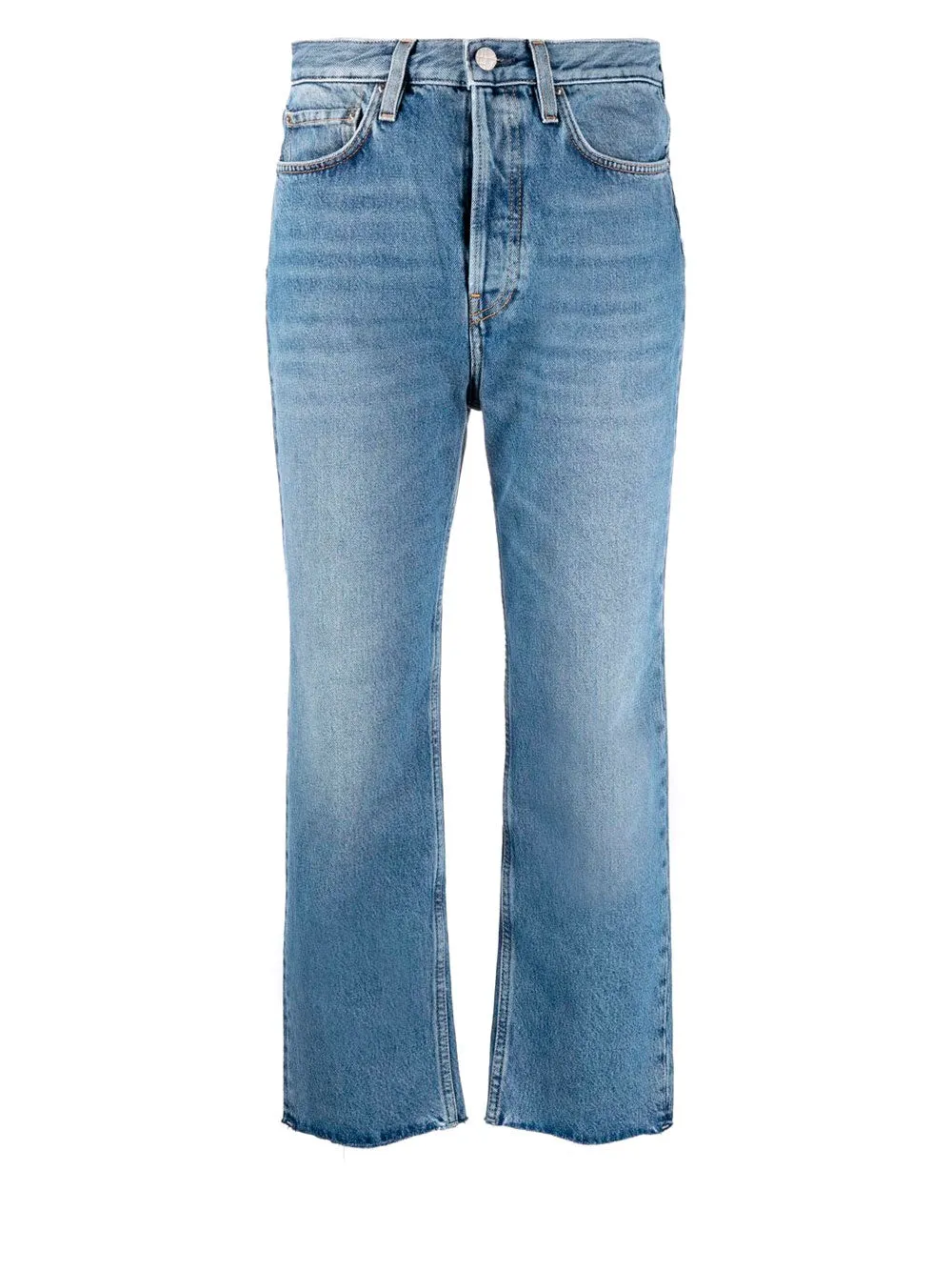 Capri straight jeans