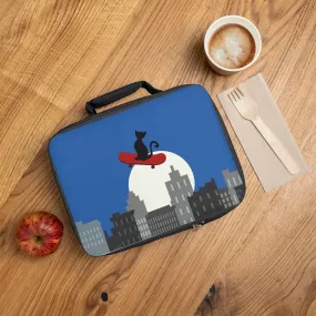 Cat on skateboard Lunch Bag